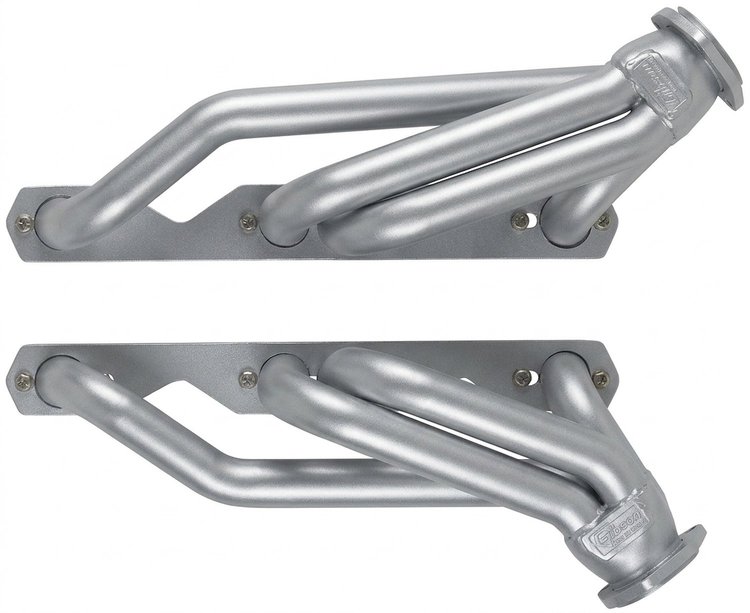 CS13-SEC Shorty Header Set, 1982-Up Chevy S-10/Blazer w/Small Block Chevy [Silver Ceramic Coating]