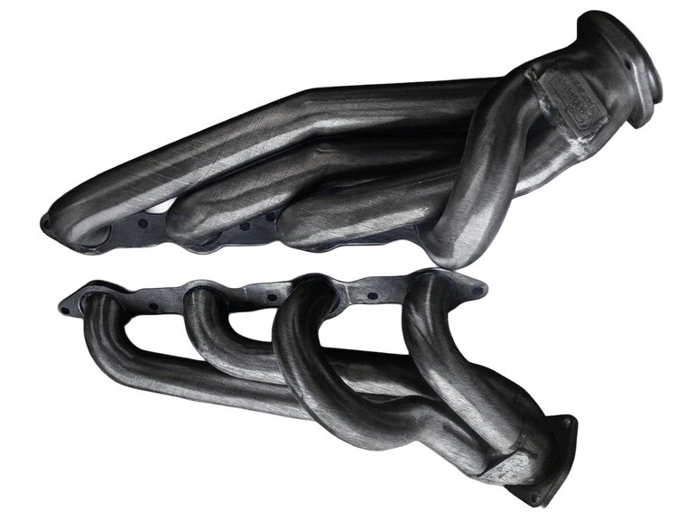 CSLS1584X4-P Shorty Header Set, 1982-Up Chevy S-10/Blazer 4WD w/LS Engine [Raw/Unfinished]