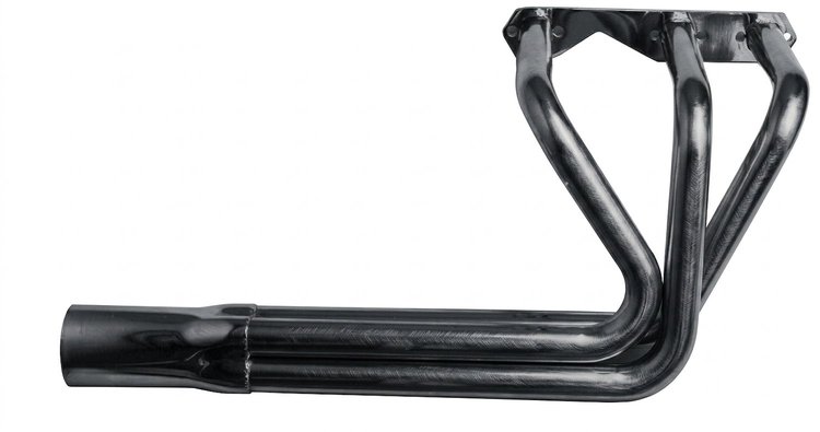 CVER10036-P Sprint-Style Roadster Header, Chevy 90-Deg V6, 36 in. Turnout Length [Raw/Unfinished]