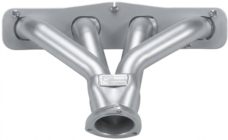 DD3-SEC Shorty Header Set, 1932-1941 Cars/Trucks w/Chrysler 331-392 Hemi Engine [Silver Ceramic Coating]