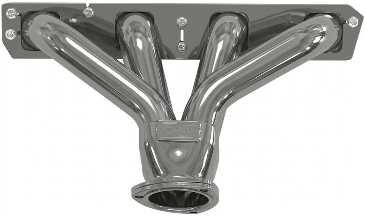 DD6-SEC Shorty Header Set, Mopar 426 Hemi [Silver Ceramic Coating]