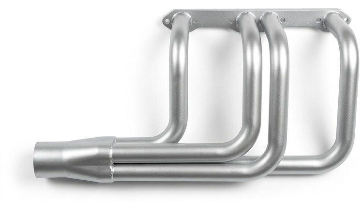 DR200-SEC Classic-Style Outside Chassis Header Set, Big Block Chrysler Wedge Engines [Silver Ceramic Coating]