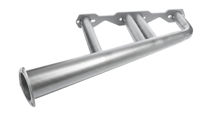 DRLF100-SEC Limefire Header Set, Chrysler 318-360 LA [Silver Ceramic Coating]