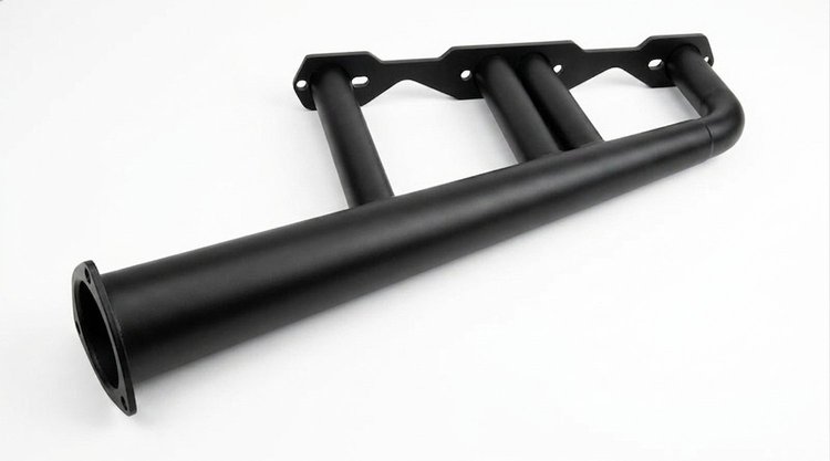 DRLF392-BEC Limefire Header Set, Chrysler/Dodge/DeSoto Hemi Engines [Black Satin Ceramic Coating]