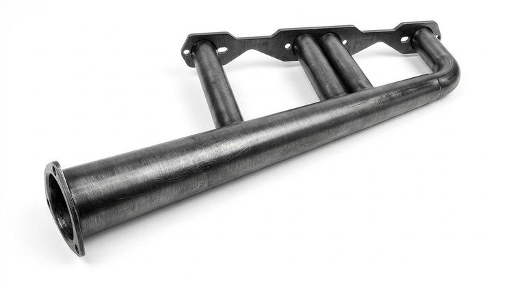 DRLF392-P Limefire Header Set, Chrysler/Dodge/DeSoto Hemi Engines [Raw/Unfinished]