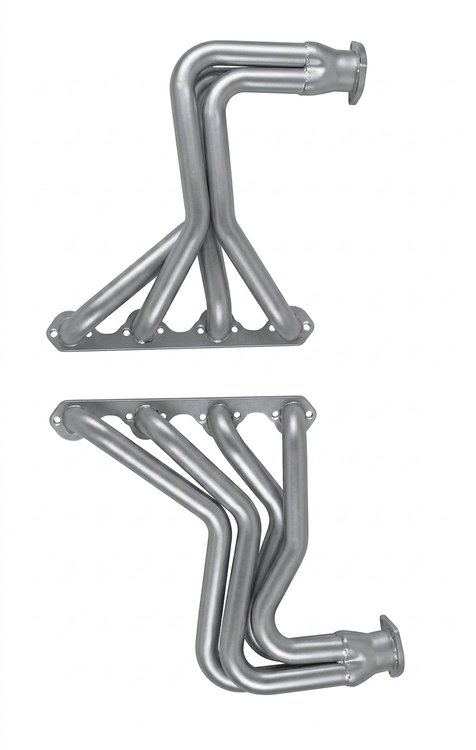 F302-SEC Full-Length Header Set, Small Block Ford 221-302ci [Silver Ceramic Coating]