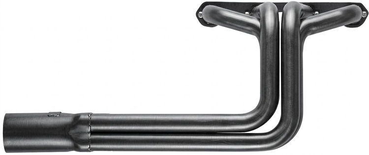 FBR10048-P Roadster Header, Small Block Ford, 48 in. Turnout Length [Raw/Unfinished]