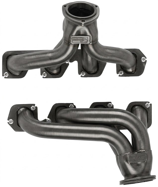 FC2-P Shorty Header Set, 1948-1972 Ford Trucks w/Ford 351C/351M/400 [Raw/Unfinished]