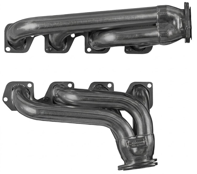 FC3-P Shorty Header Set, 1973-Up Ford Trucks w/Ford 351C/351M/400 [Raw/Unfinished]