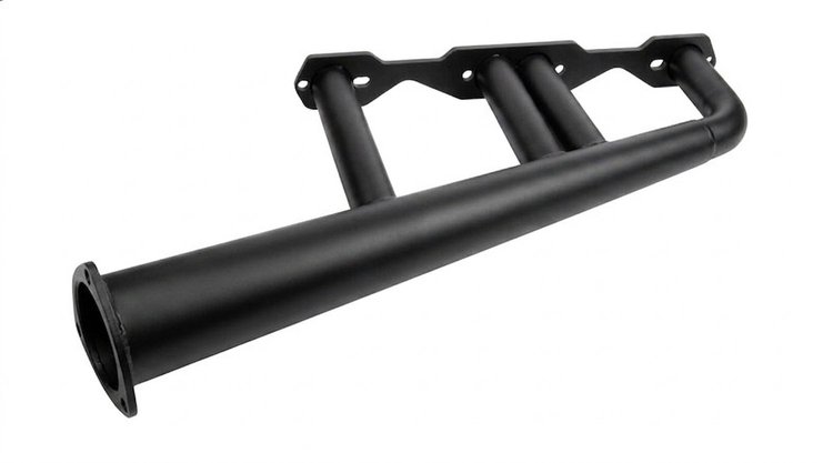 FCLF100-BEC Limefire Header Set, Ford 351C/351M/400 [Black Satin Ceramic Coating]