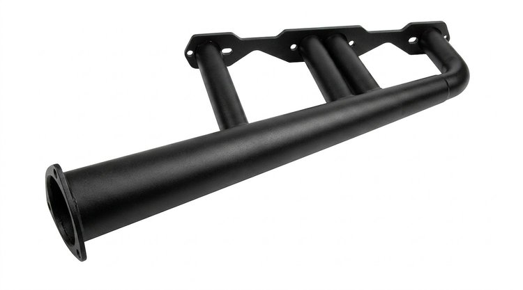 FELF100-BEC Limefire Header Set, Ford 332-428 FE [Black Satin Ceramic Coating]