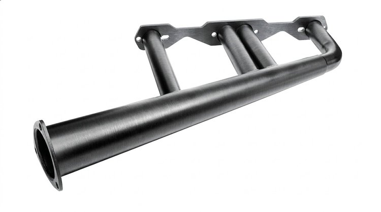 FELF100CJ-P Limefire Header Set, Ford 332-428 FE w/Cobra Jet/GT (16-Bolt Flange) Heads [Raw/Unfinished]