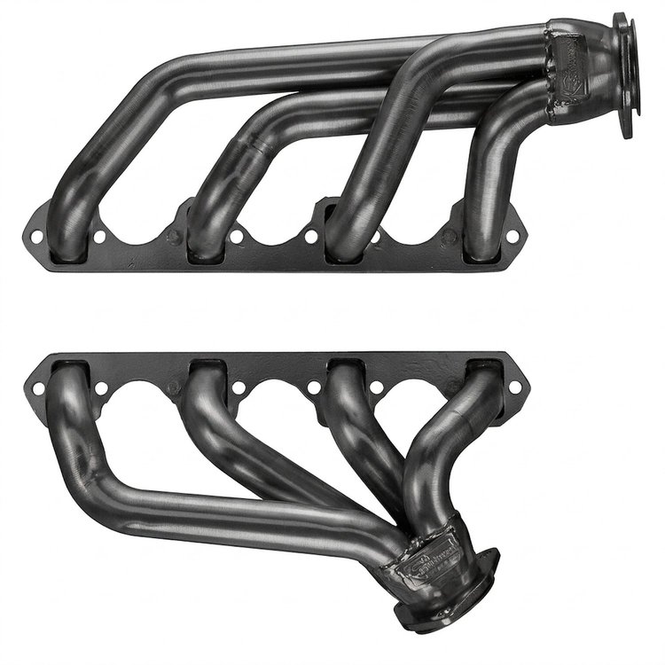 FF3GTS302-P Shorty Header Set, 64-73 Ford Mustang w/Small Block Ford 221-302ci, C4/C6 or Manual Transmission [Raw/Unfinished]