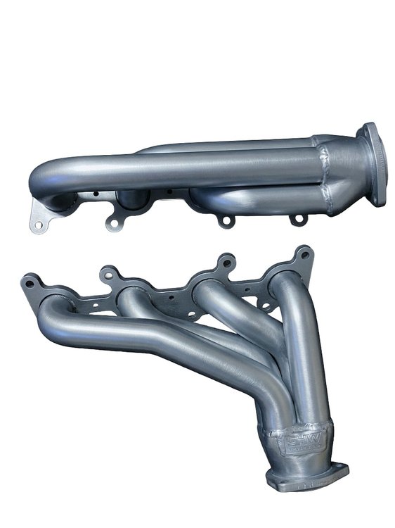 FF4.63V-SEC Shorty Header Set, Ford DOHC 3V Modular V8, D-Port [Silver Ceramic Coating]