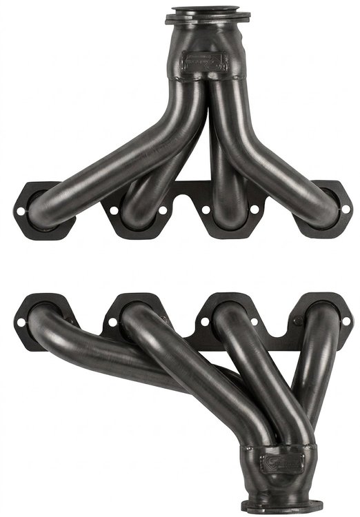 FF460-P Shorty Header Set, 1935-1940 Ford Cars/Trucks w/Big Block Ford 429-460ci [Raw/Unfinished]
