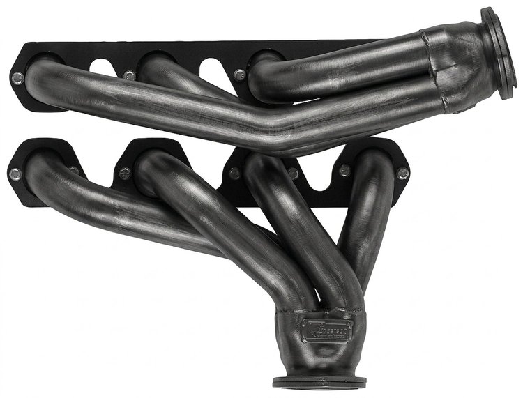 FF462CJ-P Shorty Header Set, 1948-1952 Ford F100 w/Big Block Ford 429-460ci & Cobra Jet/GT (16-Bolt Flange) [Raw/Unfinished]