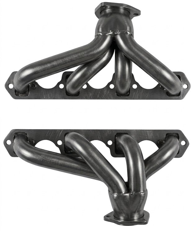 FF5-P Shorty Header Set, Small Block Ford 221-302ci [Raw/Unfinished]