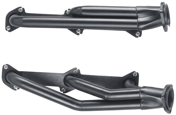 FH2-P Shorty Header Set, 1935-1940 Cars/Trucks w/Ford Flathead V8 [Raw/Unfinished]