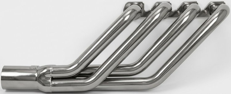 FR351C48-SEC Roadster Header, Ford 351C/351M/400, 48 in. Turnout Length [Silver Ceramic Coating]