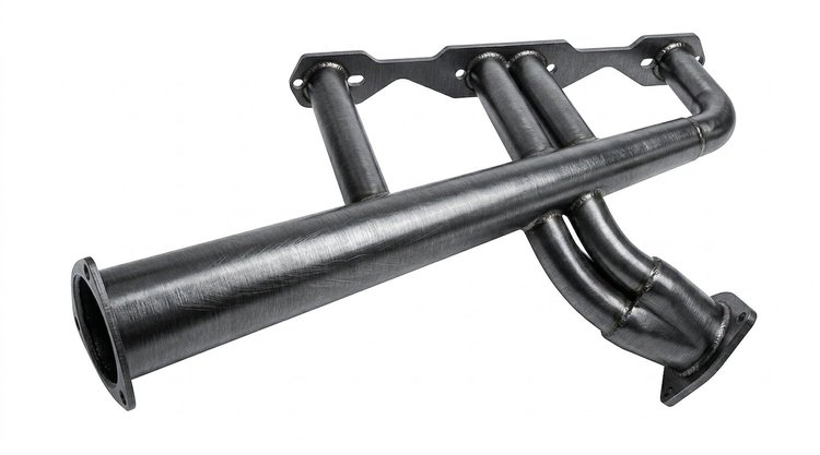 FYLF100-P Limefire Header Set, Ford 239-312 Y-Block [Raw/Unfinished]