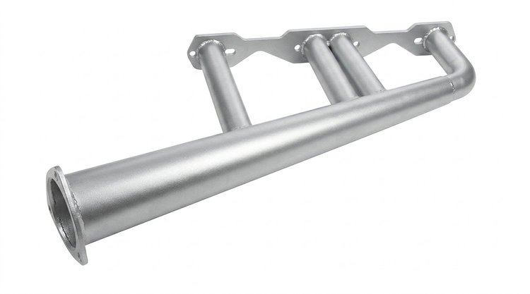 FYLF100-SEC Limefire Header Set, Ford 239-312 Y-Block [Silver Ceramic Coating]