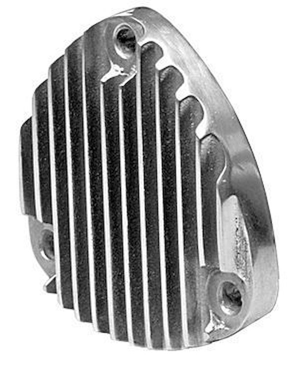 LFABP Ribbed Aluminum Block Plate, Limefire Lakes-Style Headers using Under Chassis Exhaust Connection