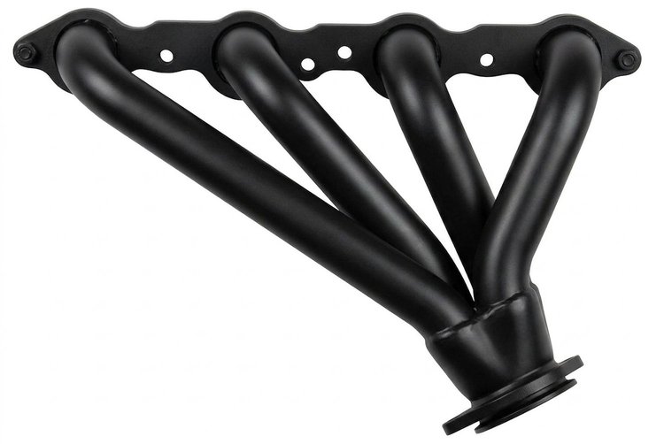 LS134-BEC Shorty Header Set, GM LS Engines [Black Satin Ceramic Coating]