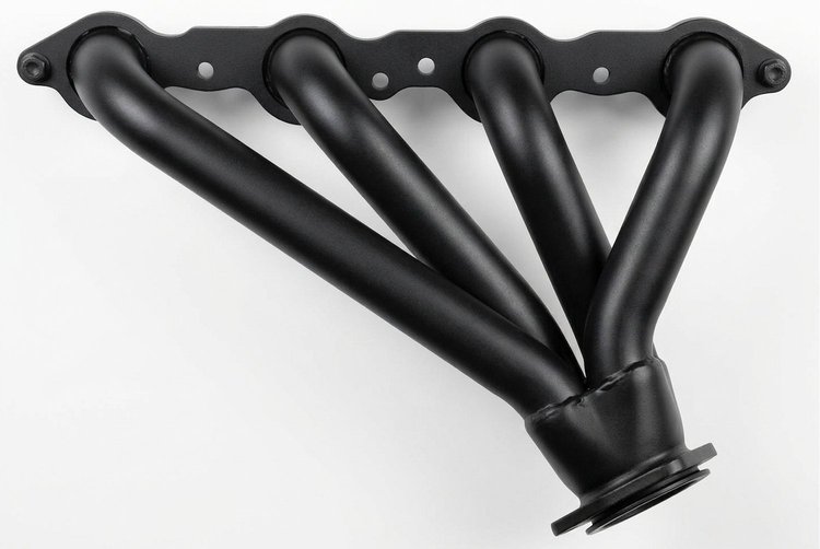 LS150-BEC Shorty Header Set, GM LS Engines [Black Satin Ceramic Coating]