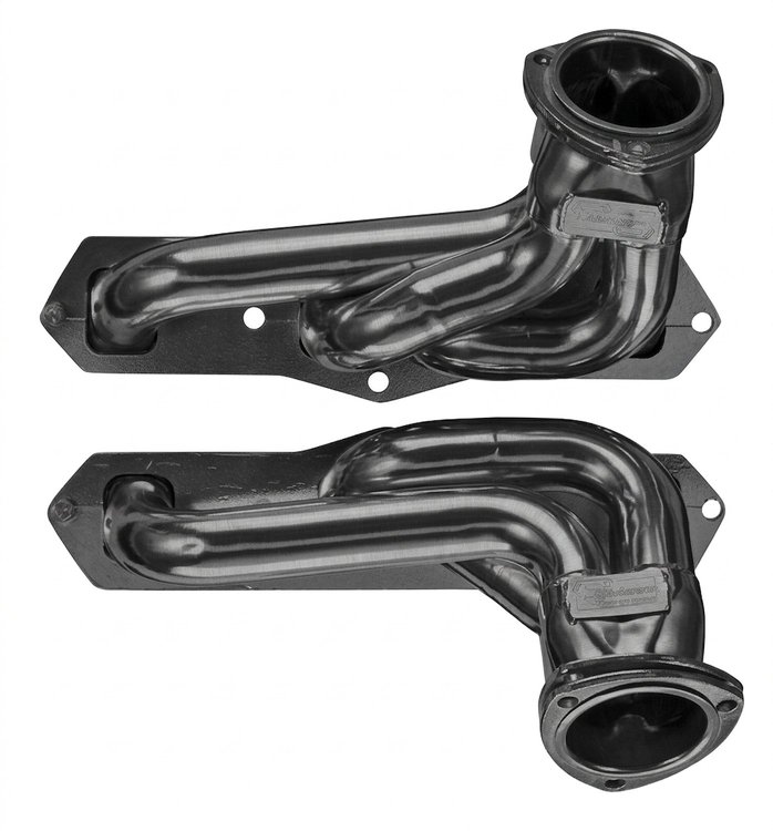 O351-P Shorty Header Set, GM A-Body w/Oldsmobile 350ci [Raw/Unfinished]