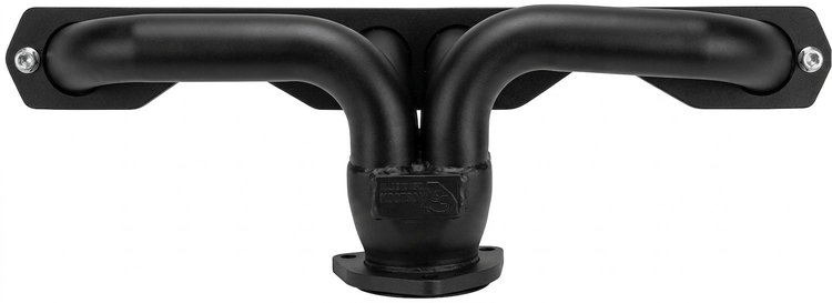 CC2DP-158-BEC Shorty Header Set, 1932-1948 Chevy Cars/Trucks w/Small Block Chevy [Black Satin Ceramic Coating]