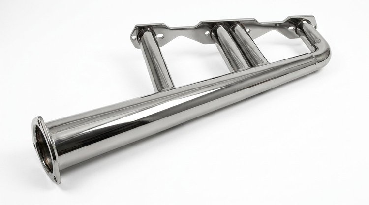 CRLF100DP-SEC Limefire Header Set, Small Block Chevy, D-Port Flange [Silver Ceramic Coating]