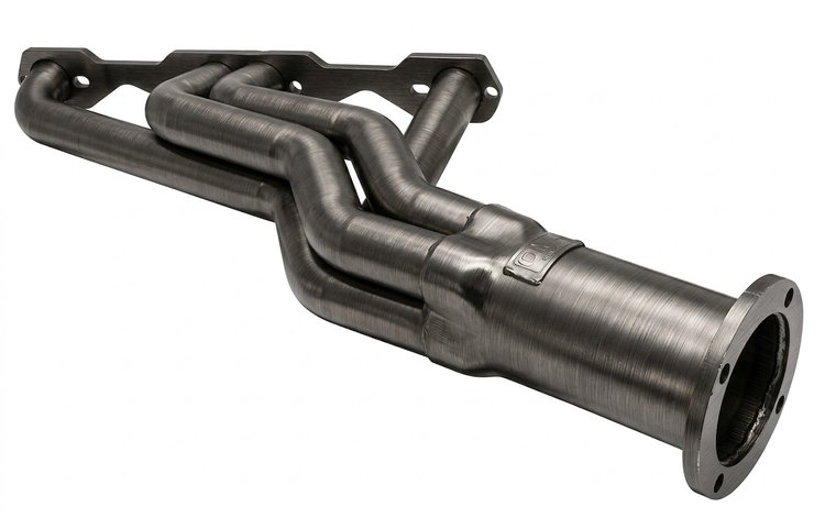 JaysterFFSBC-P Full-Fender Lakes-Style Header Set, Small Block Chevy [Raw/Unfinished]