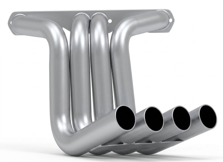 Zoomie392-SEC Shorty Header Set, Chrysler-Imperial 392 Hemi Engine [Silver Ceramic Coating]