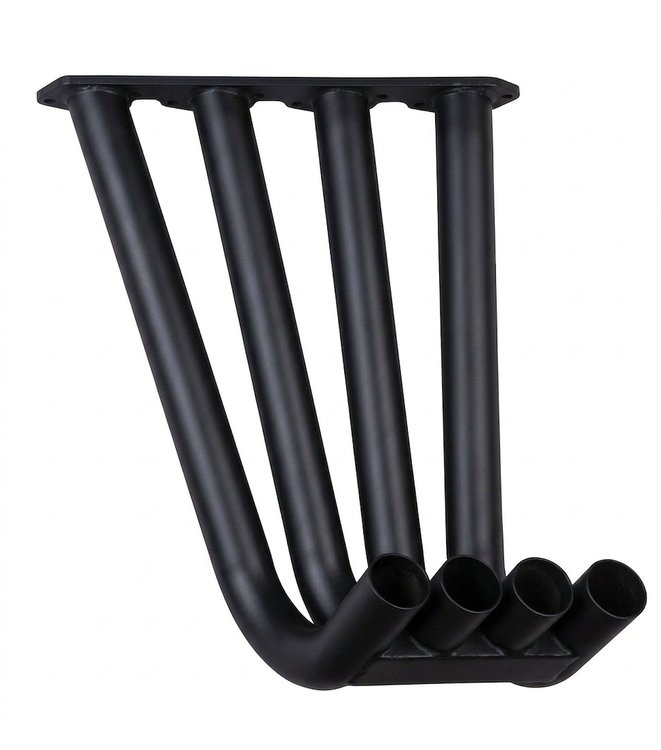 ZoomieBBC-BEC Shorty Header Set, Big Block Chevy [Black Satin Ceramic Coating]