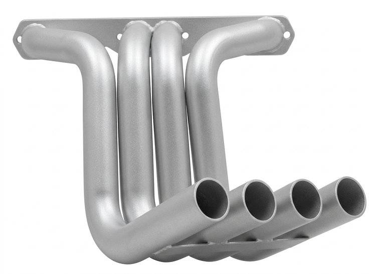 ZoomieSBC-SEC Shorty Header Set, Small Block Chevy [Silver Ceramic Coating]