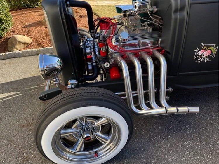 ZoomieSBF-BEC Shorty Header Set, Small Block Ford 260-302/351W [Black Satin Ceramic Coating]