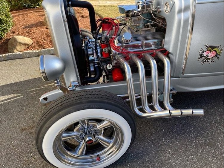 ZoomieSBF-SEC Shorty Header Set, Small Block Ford 260-302/351W [Silver Ceramic Coating]