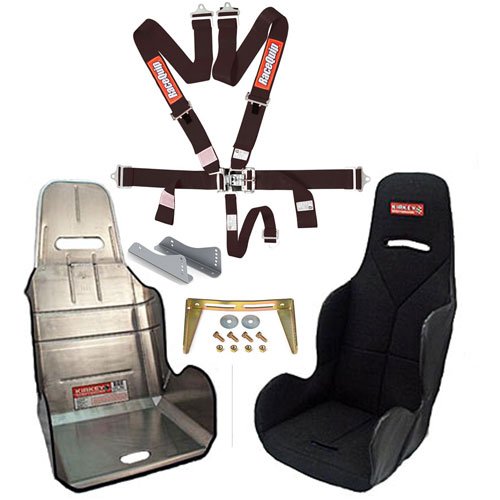 Racing Harness With Seat Black SFI Racing Harness Includes