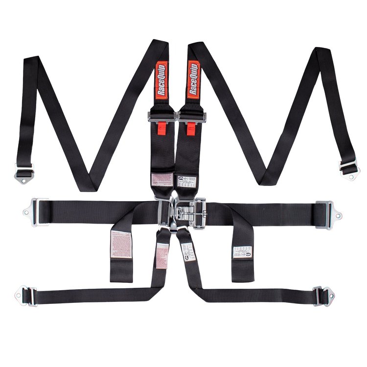 L&L 6PT HARNESS BLACK