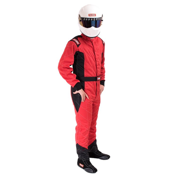 Chevron-5 Multi Layer SFI 5 Suit - Red