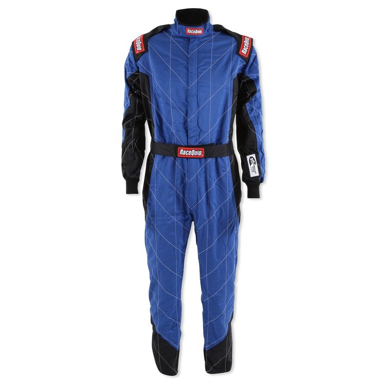 Chevron-5 Multi Layer SFI 5 Suit - Blue