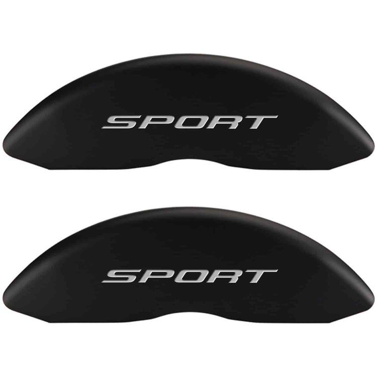 SPORT/SPORT No Bolts 2015 Matte Black Powder Coat Finish Silver Characters.