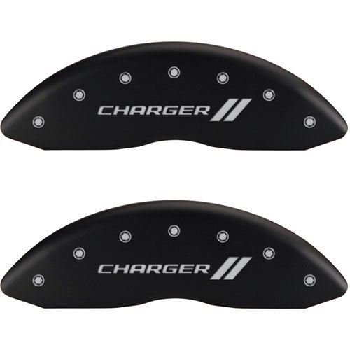 2006 DODGE CHARGER SRT8 - SET OF 4 CALIPER COVERS CHARGER LL / CHARGER LL MATTE BLACK POWDER COAT FI
