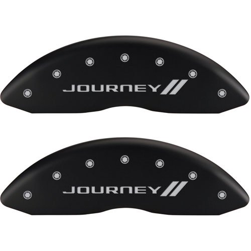 2012 DODGE JOURNEY AVP - SET OF 4 CALIPER COVERS JOURNEY LL /JOURNEY LL MATTE BLACK POWDER COAT FINI