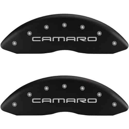 1998 CHEVROLET CAMARO BASE - SET OF 4 CALIPER COVERS CAMARO/CAMARO GEN 4 MATTE BLACK POWDER COAT FIN