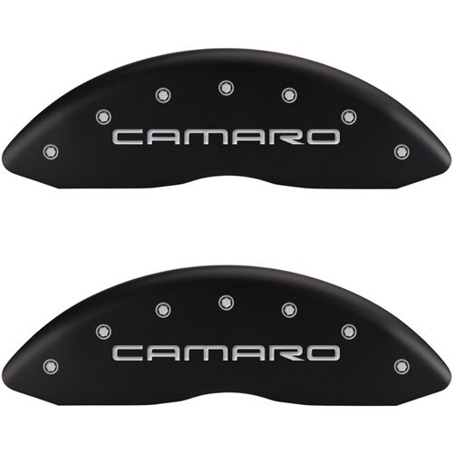 1998 CHEVROLET CAMARO BASE - SET OF 4 CALIPER COVERS CAMARO/SS GEN 4 MATTE BLACK POWDER COAT FINISH