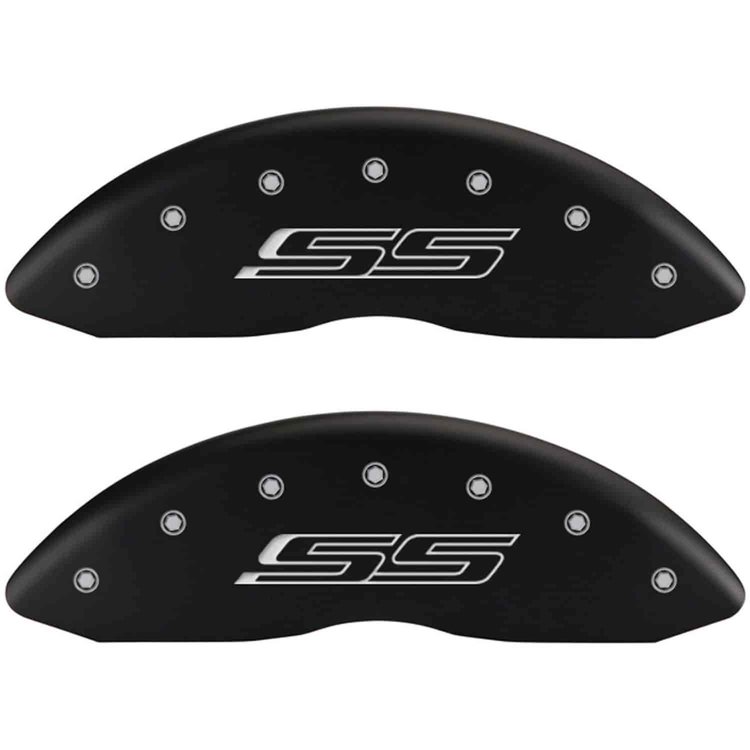 SS/SS Gen 5/6 Matte Black Powder Coat Finish Silver Characters.