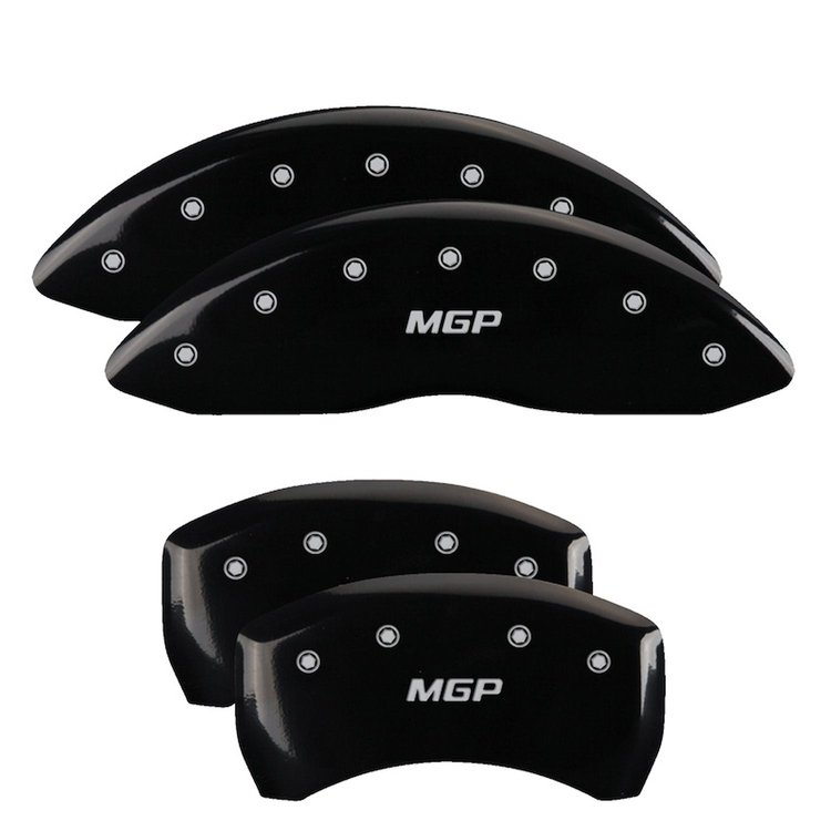 Front and Rear Disk Brake Caliper Covers for Hyundai Palisade, Black