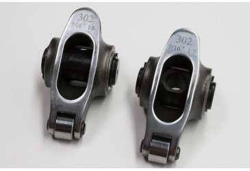 Self-Aligning Pro Series Stud Mount Stainless Steel Rocker Arms 1962-2001 Ford 260-351W