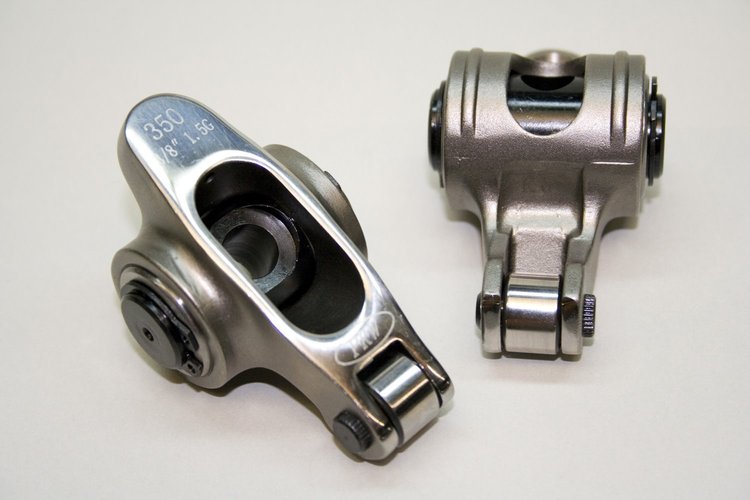 0235002-01 Self-Aligning Pro Series Stud Mount Stainless Steel Rocker Arm 1955-86 Chevy 262-400